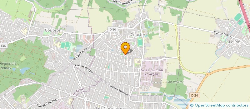 localisation de l'entreprise OUALIZ à COURTRY