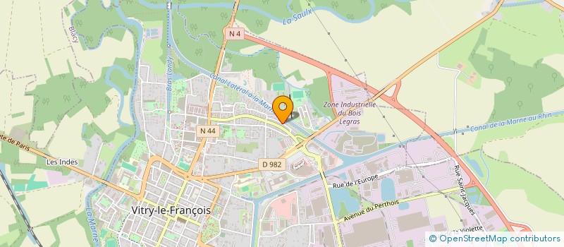 localisation de l'entreprise OUALLE  SAINT-AMAND-SUR-FION