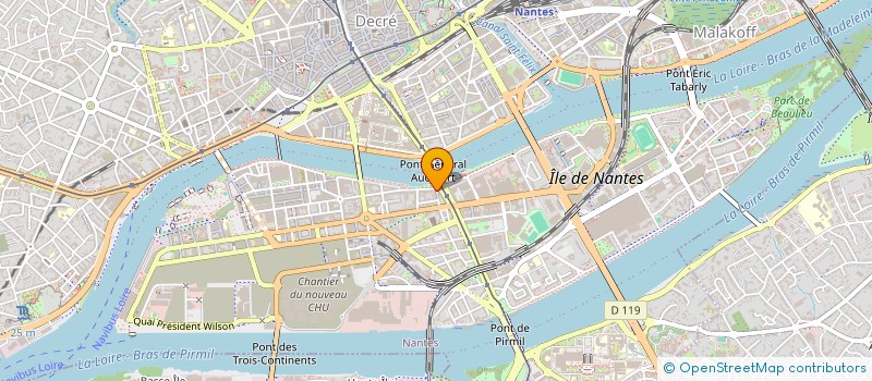 localisation de l'entreprise OUANALAO à NANTES