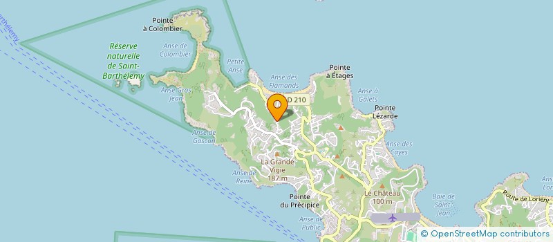 localisation de l'entreprise OUANALAOU INVESTISSEMENTS à SAINT BARTHELEMY