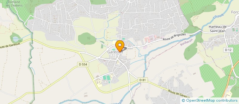 localisation de l'entreprise OUANAS  GAREOULT