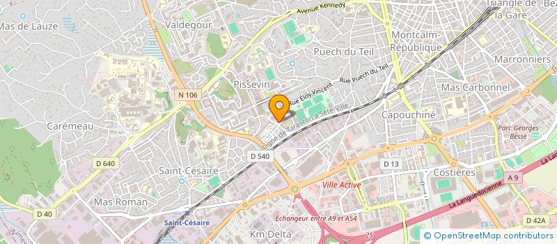 localisation de l'entreprise OUARDANA à NIMES