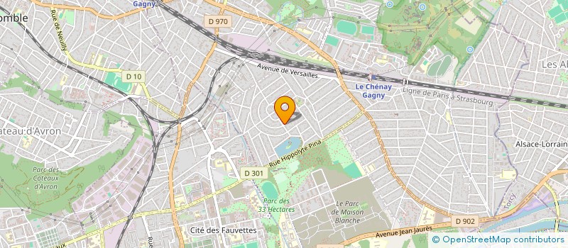 localisation de l'entreprise OUARDIATAXI  GAGNY