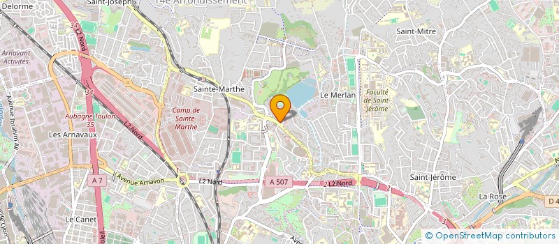 localisation de l'entreprise OUARGLA à MARSEILLE