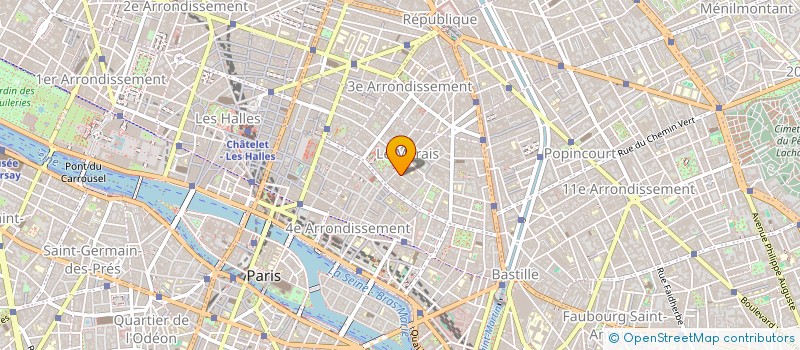 localisation de l'entreprise OUARIBI DISTRIBUTION à PARIS