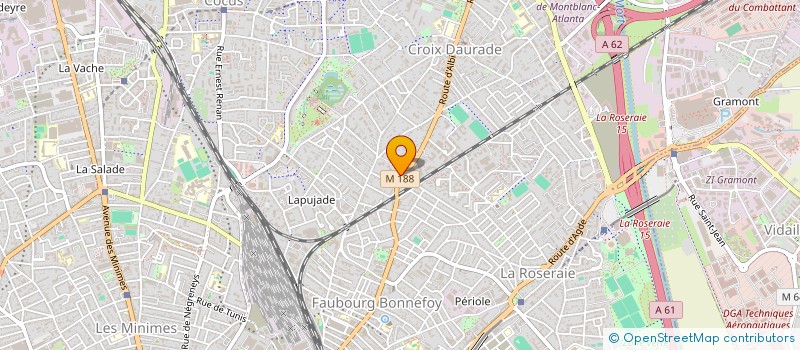 localisation de l'entreprise OUATT  TOULOUSE