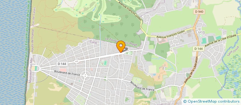 localisation de l'entreprise OUATTARICK  CUCQ