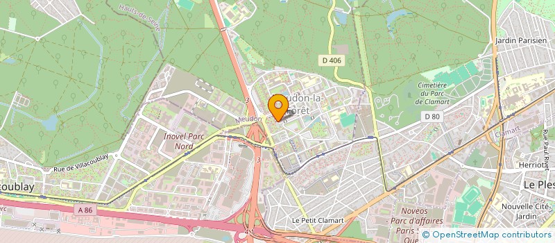 localisation de l'entreprise OUBERRANE SALAH ET ABDESLEM à MEUDON
