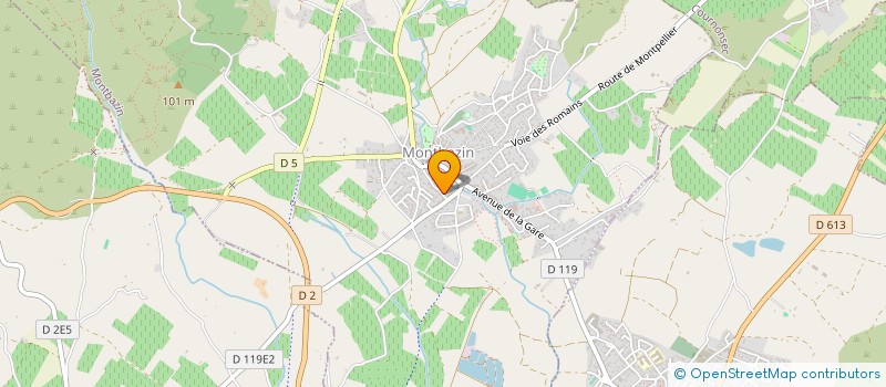 localisation de l'entreprise OUBLIPATESKIX  MONTBAZIN