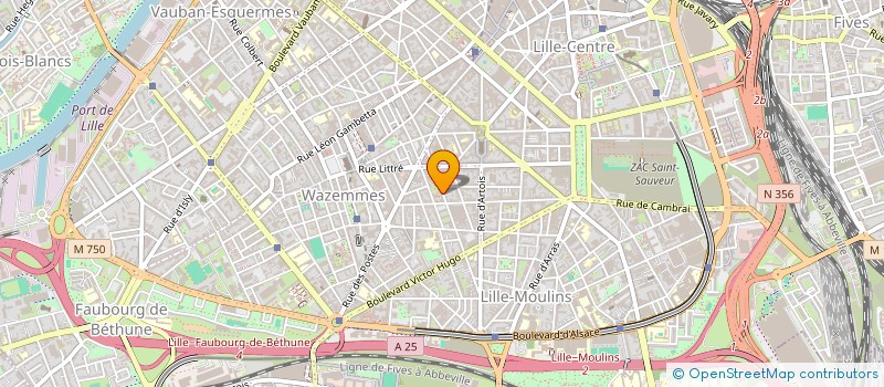 localisation de l'entreprise OUBOULLI CONSULTING à LILLE