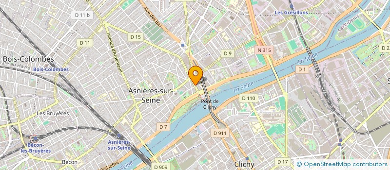 localisation de l'entreprise OUBTNI AHMED ET ABATEN OMAR à ASNIERES-SUR-SEINE