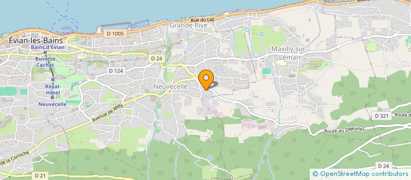 localisation de l'entreprise OUCHES HORIZONS  NEUVECELLE