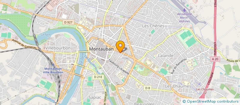 localisation de l'entreprise OUD IMMO  MONTAUBAN