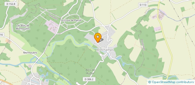 localisation de l'entreprise OUDARD COUVERTURE à BRECHAMPS