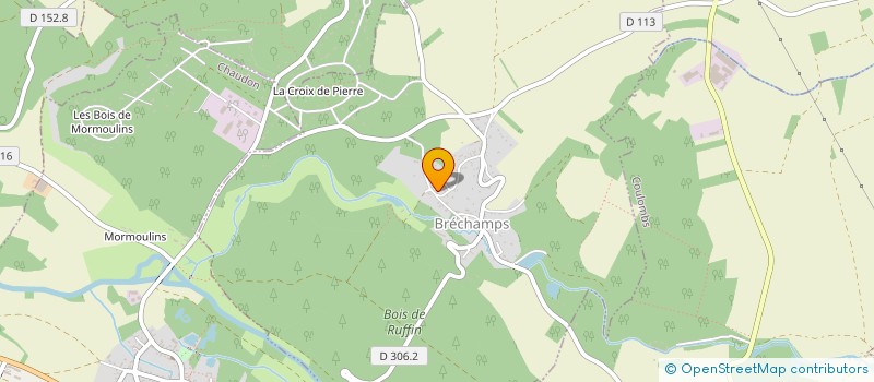 localisation de l'entreprise OUDARD HOLDING à BRECHAMPS