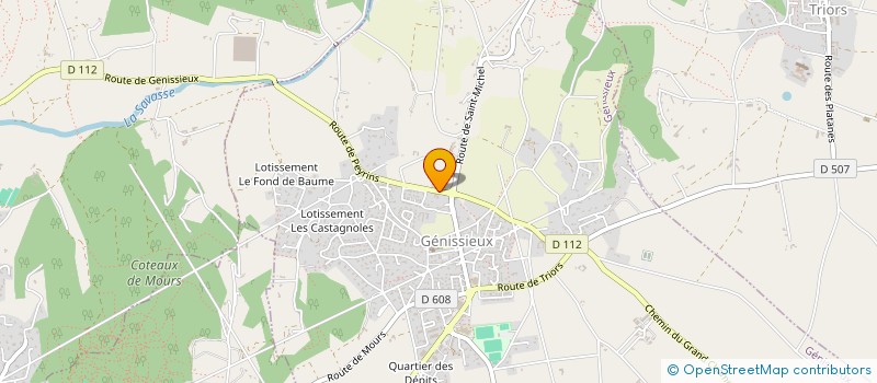 localisation de l'entreprise OUDAYA  GENISSIEUX