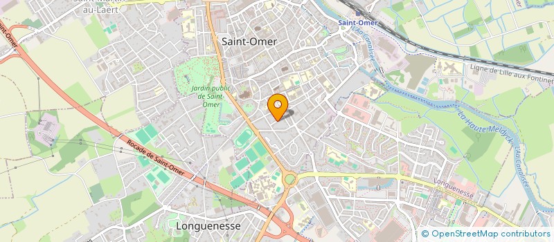 localisation de l'entreprise OUDDE STEENS à SAINT-OMER