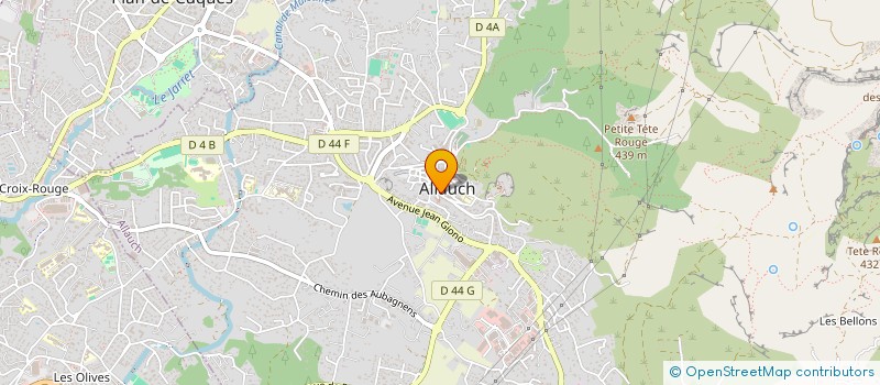 localisation de l'entreprise OUDELIK TRAITEUR ARMENIEN à ALLAUCH