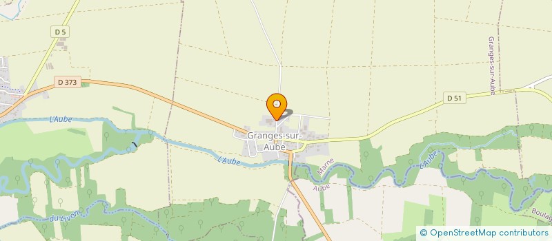 localisation de l'entreprise OUDIALIMENT  GRANGES-SUR-AUBE