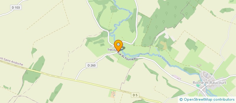 localisation de l'entreprise OUDIN CAPITAL  FOUVENT-SAINT-ANDOCHE