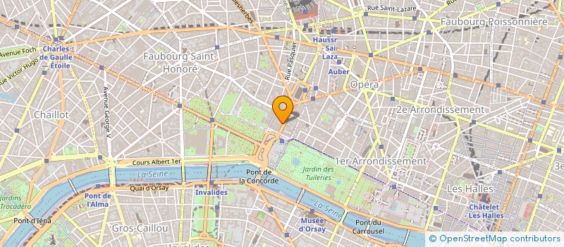 localisation de l'entreprise OUDINEX à PARIS