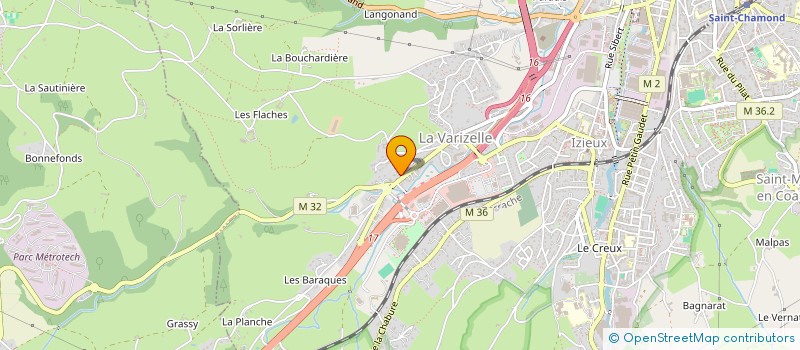 localisation de l'entreprise OUEDDANI CONSULTING SERVICES à SAINT-CHAMOND