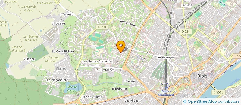 localisation de l'entreprise OUEDRAOGO RENAUD TECHNOLOGIES à BLOIS