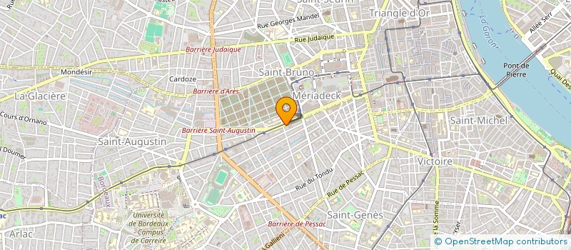 localisation de l'entreprise OUELELE PRODUCTIONS  BORDEAUX