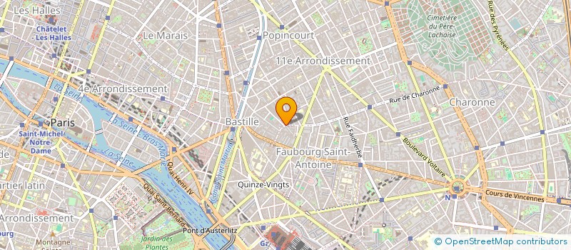 localisation de l'entreprise OUENZAR  PARIS