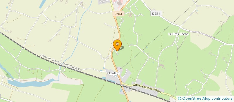 localisation de l'entreprise OUEST AGENCEMENT CREATION  SAINT-GEORGES-SUR-LOIRE