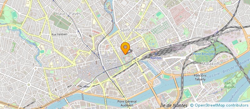 localisation de l'entreprise OUEST ANGELS DEVELOPPEMENT à NANTES