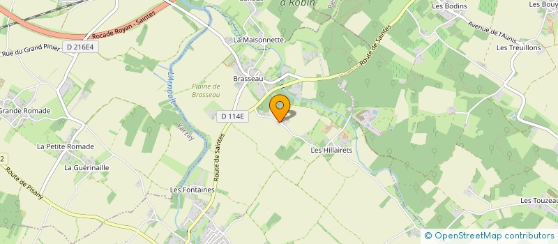 localisation de l'entreprise OUEST ATLANTIC CONSEIL  RETAUD