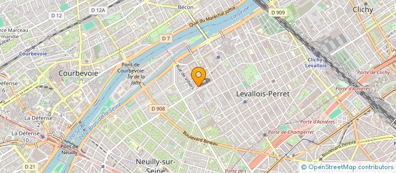 localisation de l'entreprise OUEST ATLANTIQUE à LEVALLOIS-PERRET