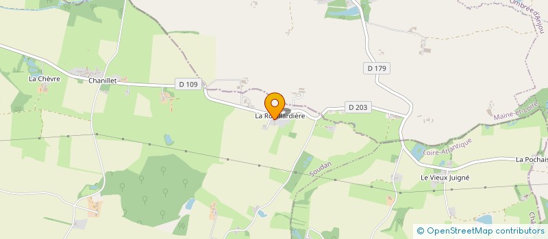 localisation de l'entreprise OUEST ATLANTIQUE BOIS à SAINT-AUBIN-DES-CHATEAUX