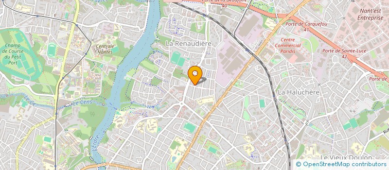 localisation de l'entreprise OUEST BCD  NANTES