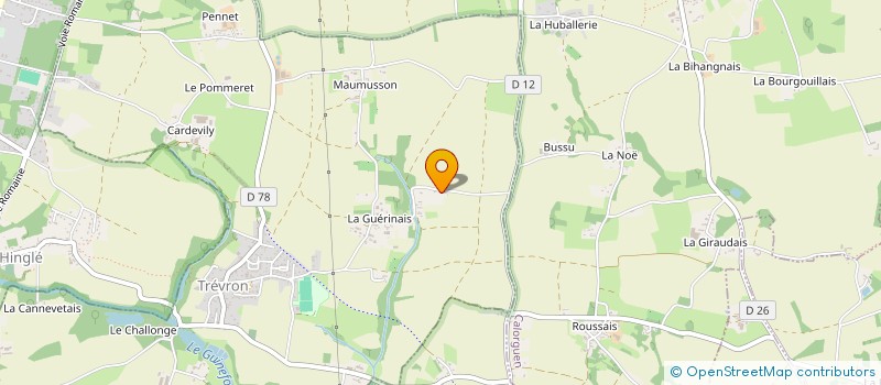 localisation de l'entreprise OUEST CARTES  TADEN