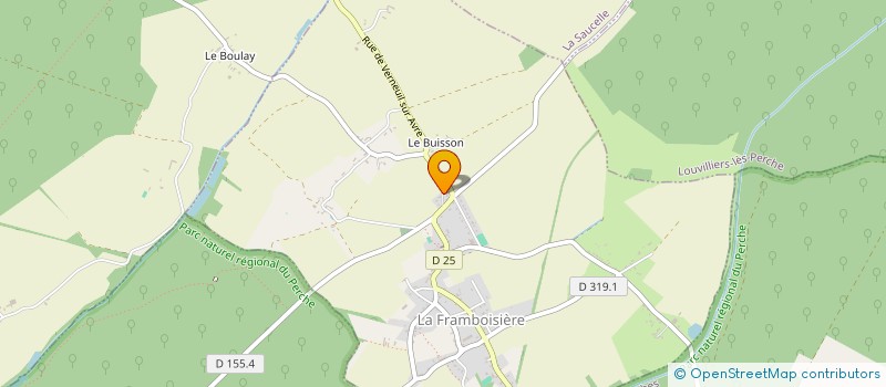 localisation de l'entreprise OUEST COAST BAD à LA FRAMBOISIERE