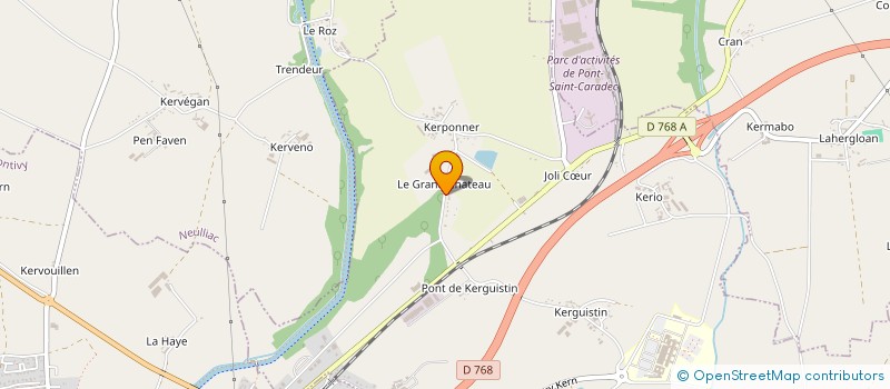 localisation de l'entreprise OUEST COMPOST  NOYAL-PONTIVY