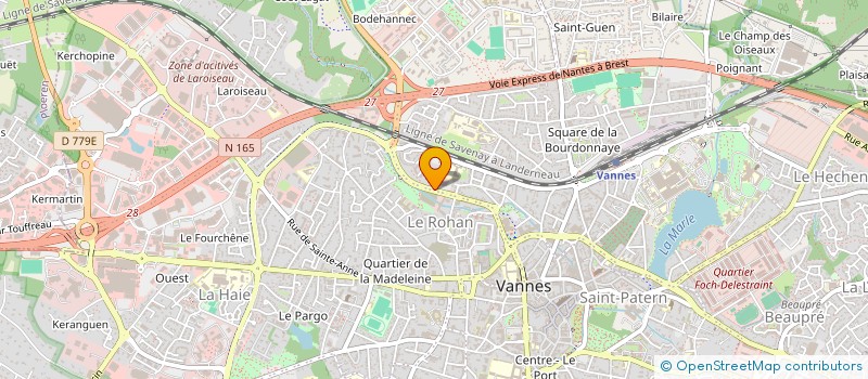 localisation de l'entreprise OUEST CONSEIL COMMUNICATIONS à VANNES