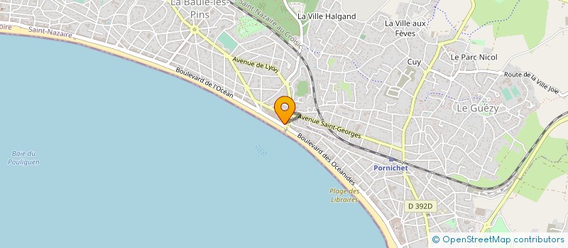 localisation de l'entreprise OUEST CONSEIL INVESTISSEMENT à LA BAULE-ESCOUBLAC