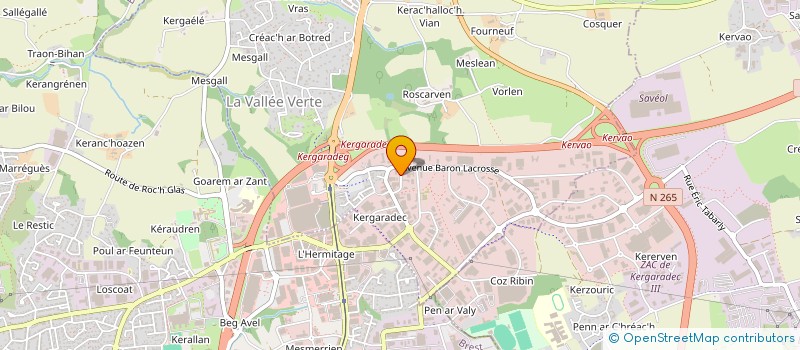 localisation de l'entreprise OUEST CONSEILS BREST à GOUESNOU