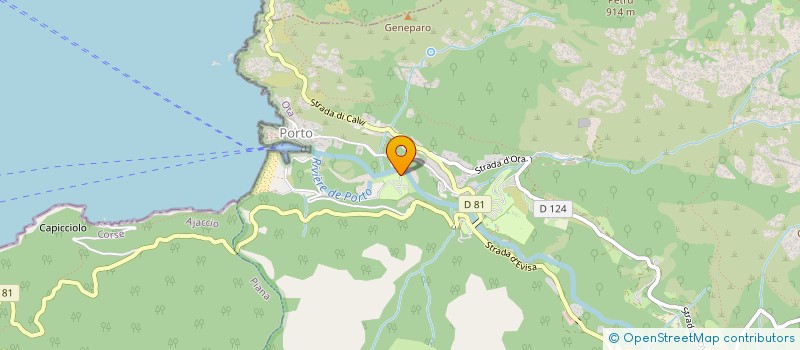 localisation de l'entreprise OUEST CORSE DISTRIBUTION à OTA