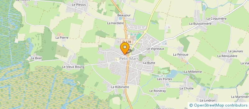 localisation de l'entreprise OUEST CURAGE ENVIRONNEMENT à PETIT-MARS