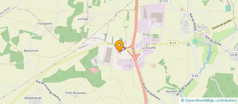 localisation de l'entreprise OUEST CYCLE  VARS