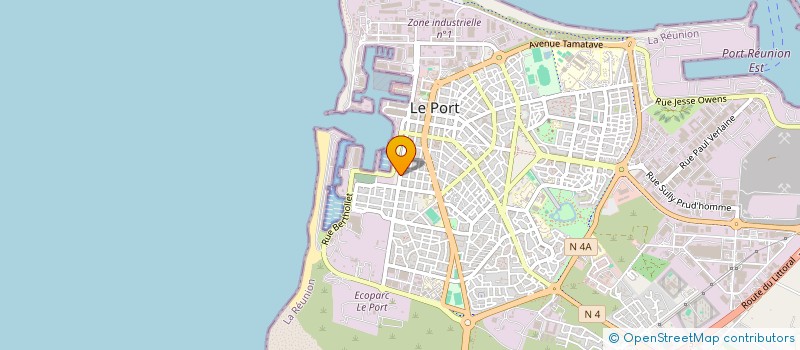 localisation de l'entreprise OUEST DEPOTAGE CLAUDE à LE PORT