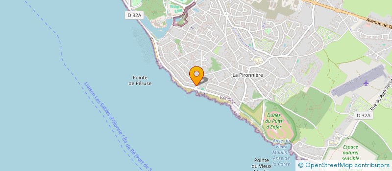 localisation de l'entreprise OUEST DEVELOPPEMENT à LES SABLES D'OLONNE