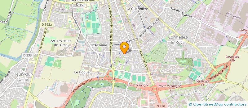 localisation de l'entreprise OUEST ELEC à IFS