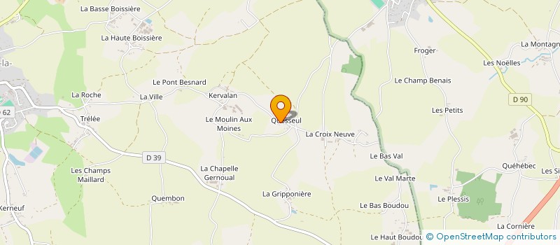 localisation de l'entreprise OUEST ELEC ENERGIE  YVIGNAC-LA-TOUR