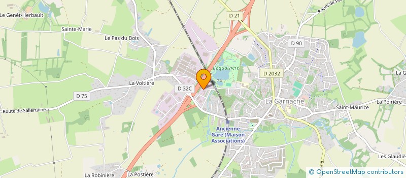 localisation de l'entreprise OUEST ELEC SERVICES  LA GARNACHE