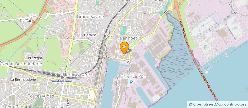 localisation de l'entreprise OUEST ENGINEERING à SAINT-NAZAIRE